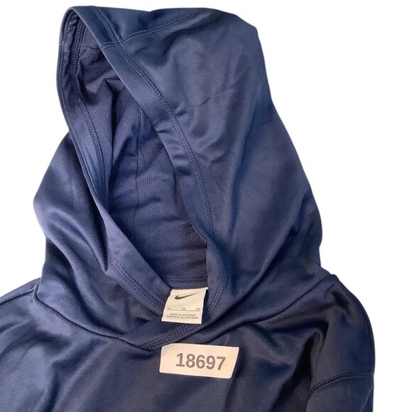 NIKE MLB Boston Red Sox Baseball Dri-Fit Therma Pullover Hoodie Size XL Navy - Picture 9 of 9